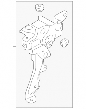 ABS Bracket Subaru Outback 15-19