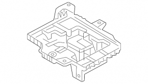 Battery tray Hyundai Santa FE Sport 13-16 for 68A