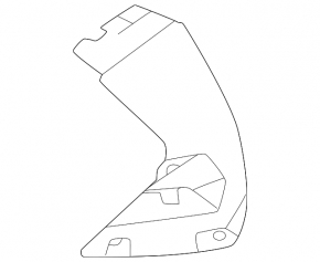 Front bumper mount, upper right fender, BMW 5 Series G30 2017-2023. Bumper cover & trim, 2018-2020. Bumper cover & trim, 2021-22. Bumper cover & trim.