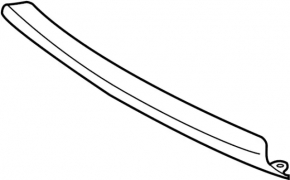 Infiniti QX50 16-17 Front Bumper Lip