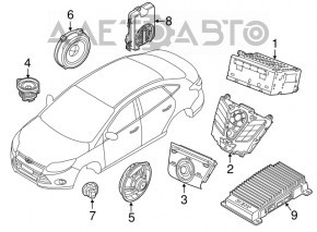 Speaker door front right Ford Focus mk3 11-18 titanium