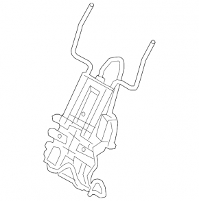 Driver's seat lumbar support with motor for Toyota Rav4 16-18