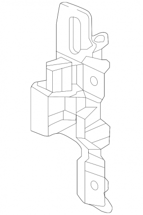 Honda Civic X FC 16-21 Front Left Airbag Sensor with Bracket