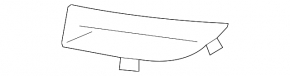 Right fog light plug for Hyundai Sonata 11-13