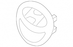 Hyundai Veloster 12-14 Tailgate Emblem Without Camera