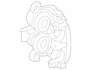 Front left support Mercedes GLS-class X166 13-19