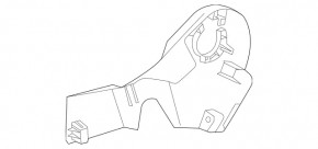 Mercedes H247 GLA 20-26 black driver's seat trim, scratches