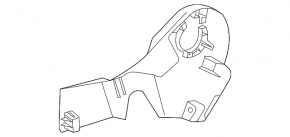 Mercedes H247 GLA 20-26 black driver's seat trim, scratches