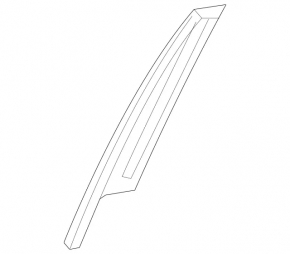 Door trim side front right Mercedes C-class W205 15-21
