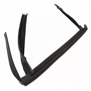 Upper rear left door molding for Ford Fusion mk5 13-16 matte with glass seal