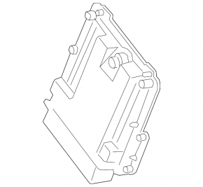 Lincoln MKC 15-2.0T Engine Computer ECU Light Dent
