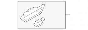 Trunk door handle Ford Edge 15-18 prerest