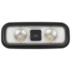 Ceiling light central left Ford Edge 15-24 gray