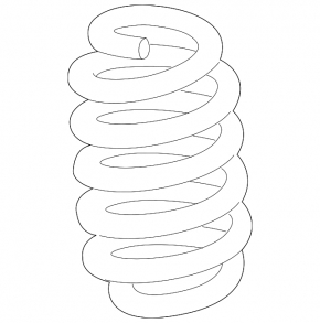 Rear left spring for Porsche Cayenne 19-26