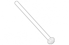 Rear left trunnion bolt Porsche Macan 15- with nut