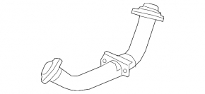 Downpipe middle part Honda HR-V 16-22