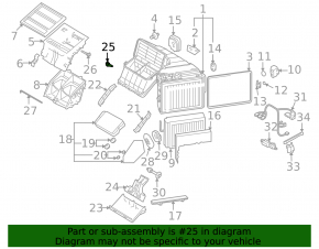 Heater temperature sensor for VW Passat b7 12-15 USA type 2