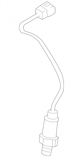 Lambda probe rear first Nissan Murano z50 03-08