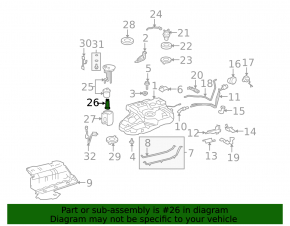 Fuel pump for Lexus RX350 06-09