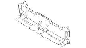Lower radiator duct Kia EV6 22-24