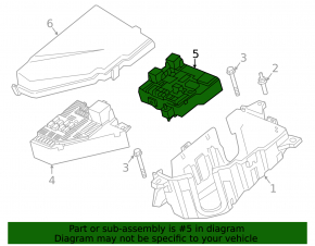 Volvo XC90 16-25 T8 Large Underhood Fuse Box