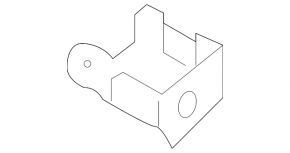 Tailgate hinge left Volvo V90 17-22 usa