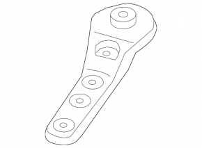 Rear subframe burdock right BMW X5 G05 19-23 front