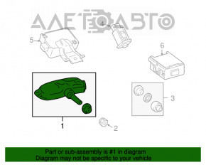 Wheel Pressure Sensor Lexus RX300 RX330 RX350 RX400h 04-09