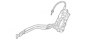 Rear left door lock Hyundai Tucson 16-21