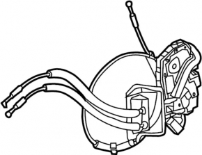 Rear left door lock Infiniti JX35 QX60 13-