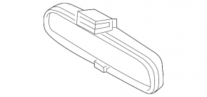 Hyundai Tucson 19-21 interior mirror with camera, Home link