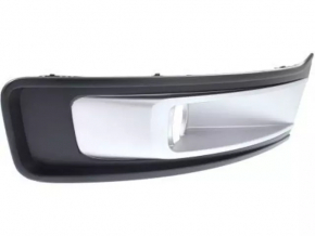 Fog light frame right Ford Flex 13-19 chrome