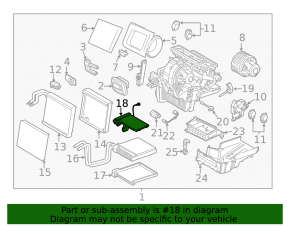 Heater Ford Escape MK3 13-19