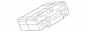 USB HUB SD CARD MEDIA Ford Fusion mk5 16-20 SYNC 3