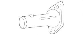 Thermostat housing Toyota Camry v40 2.4 hybrid plastic