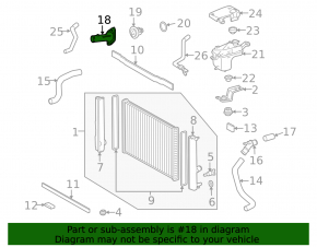 Thermostat housing Toyota Camry v40 2.4 hybrid plastic