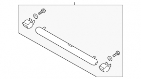 Air suspension receiver Volvo V90 17-22 usa