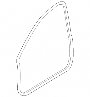 The door seal, front right, Audi A6 C7 12-18 is torn