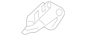 Lexus GX550 24-26 Interior Hood Release Handle