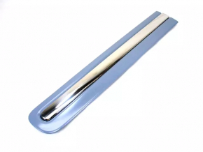 Door trim lower front left Fiat 500L 14-17 with chrome, in body color