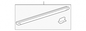 Inner rear left door glass seal for Toyota Camry v40