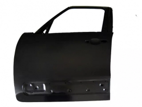 Door assembly front left Fiat 500L 14-19 green PGQ, bumpers