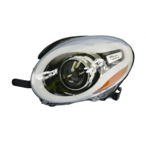 Headlight front left bare Fiat 500L 14 - broken mount