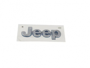 Jeep Grand Cherokee WL 22-23 PHEV tailgate logo emblem chrome