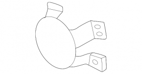 Left fog light plug Honda Civic XI FE/FL 22-