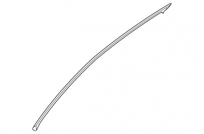 Front left door seal Kia Optima 11-15 upper