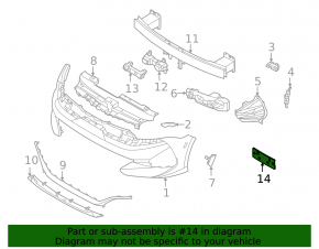 Front license plate area for Kia K5 21-24