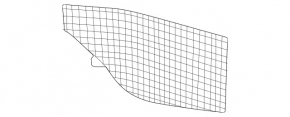 Front bumper grille right Mercedes W167 GLE 350 450 20-23 AMG pkg