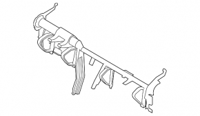 Mazda CX-7 2006-2009 torpedo tube reinforcement