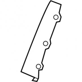 Lincoln MKC 15-19 front side door trim, rear right